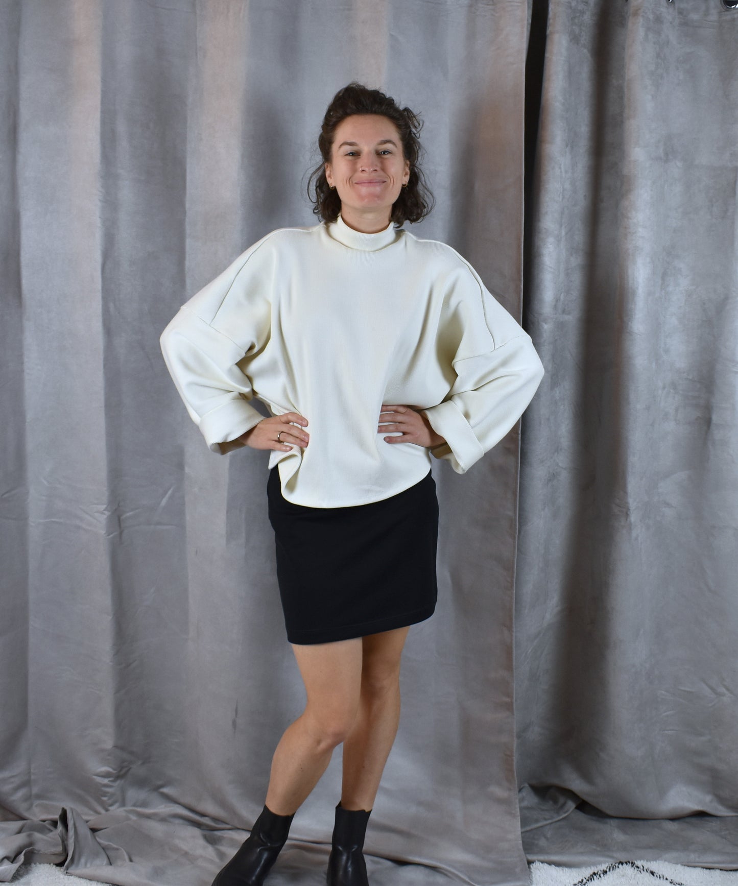 Maxi Pull - Blanc cassé