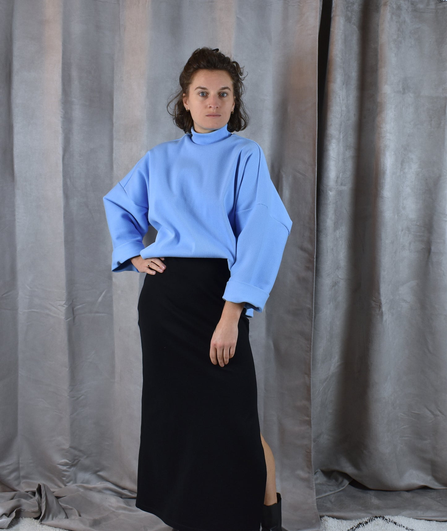 Maxi Pull - Bleu