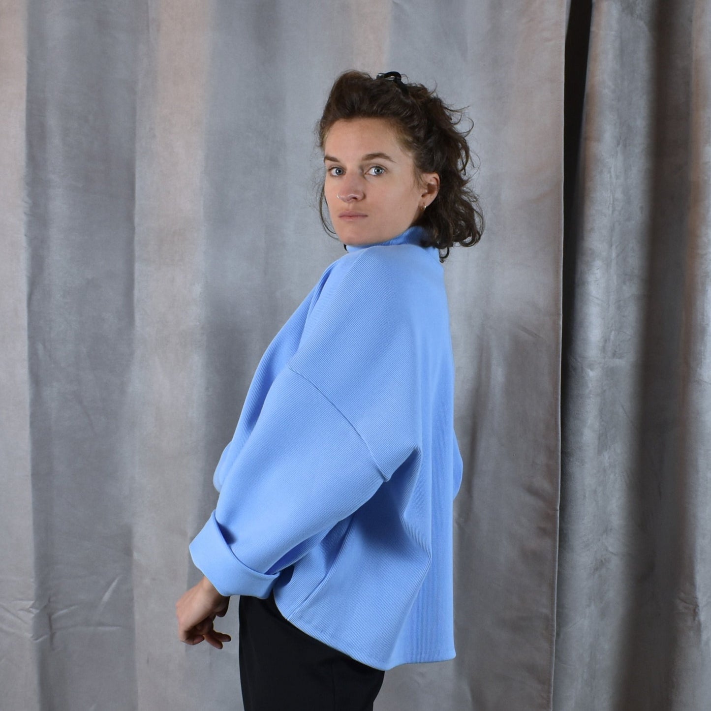 Maxi Pull - Bleu